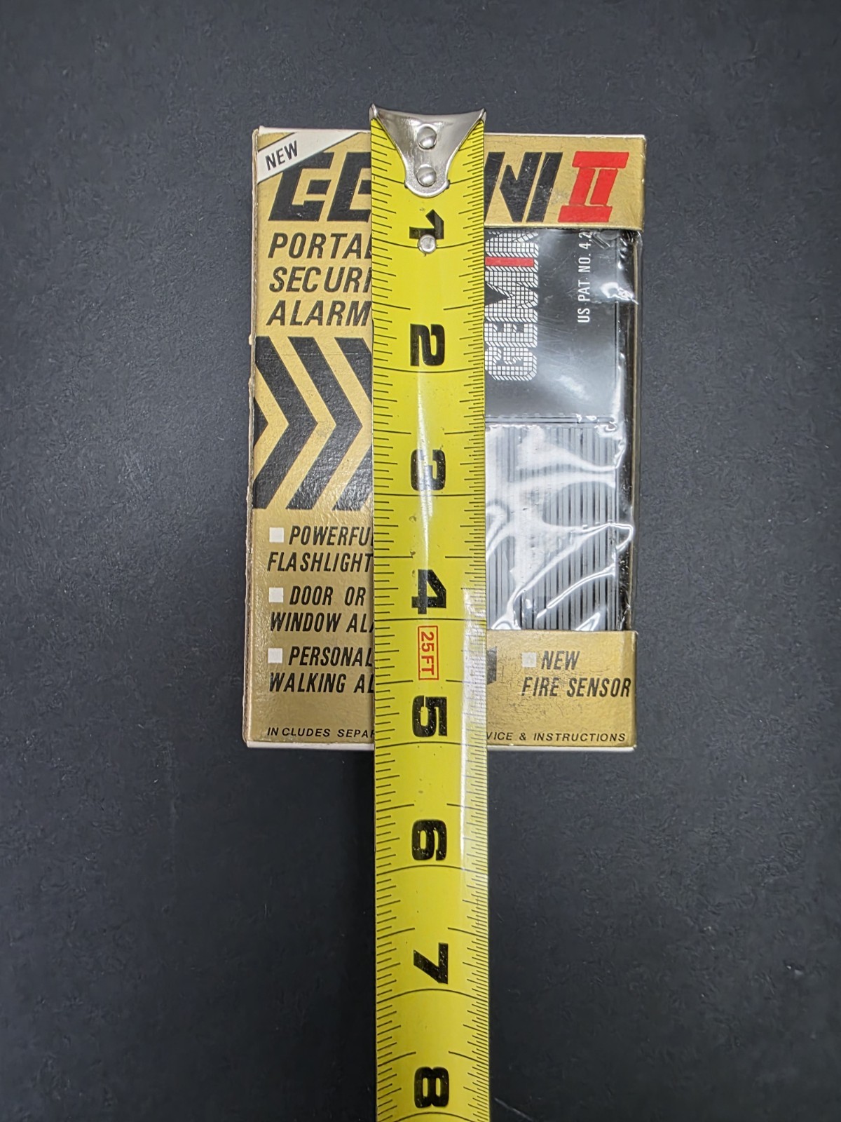 NOS Vintage Gemini 2 Portable Security Alarm Gemini II Burglar or Personal