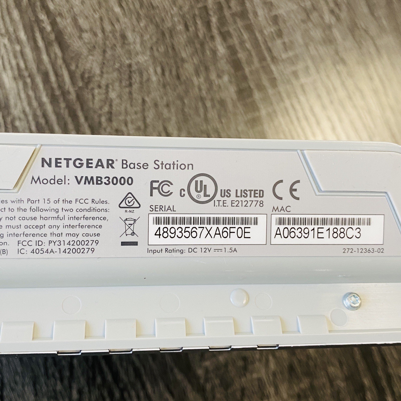 Netgear Arlo VMB3000 Smart Home Base Station With AC Power Adapter