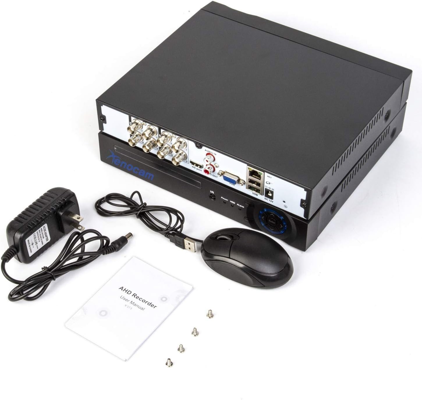 1080N Hybrid DVR CCTV Recorder with Motion Detection & Remote Mobile Monitoring