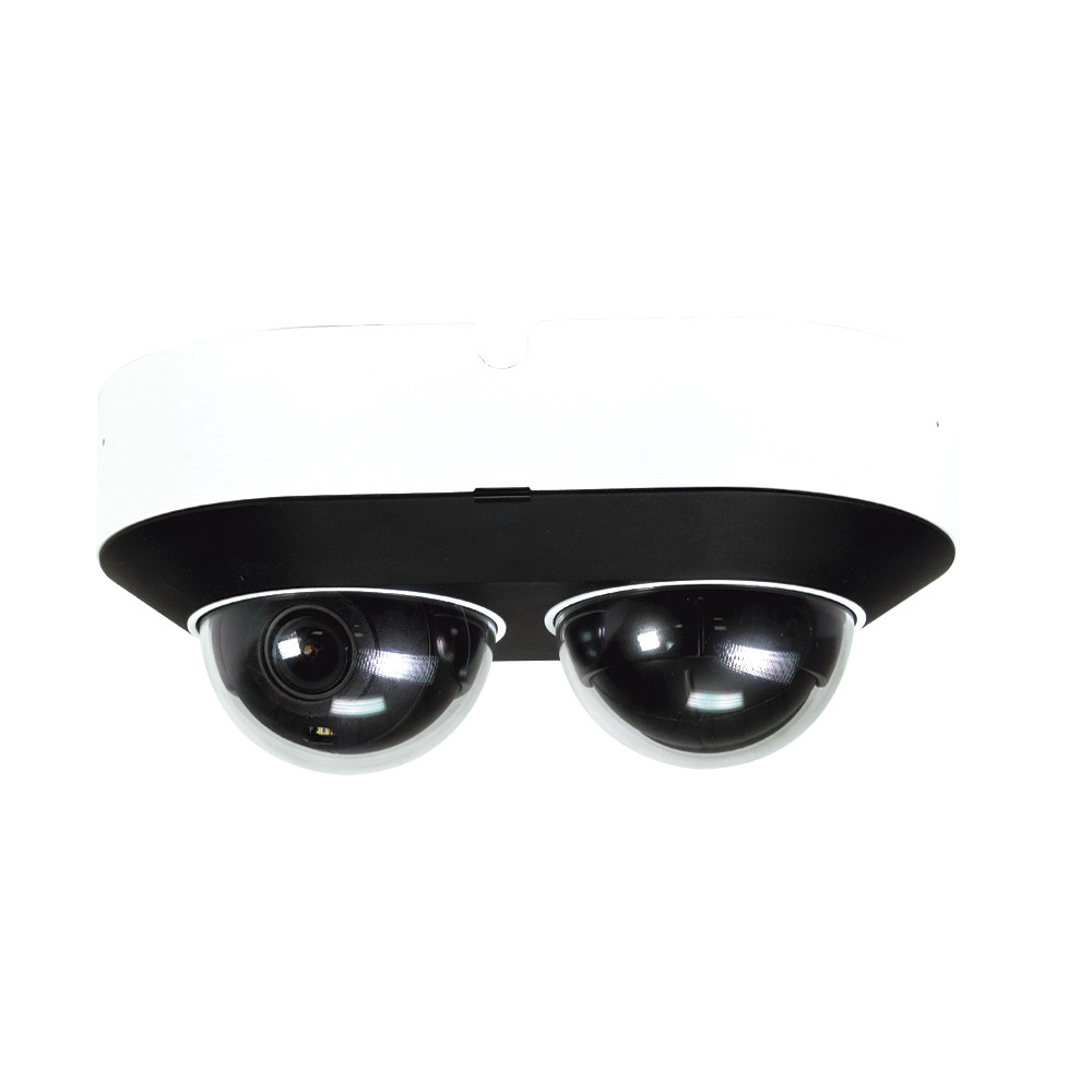Epcom XDD41-GEN3 Camera IP Double Dome 4MP 2.8mm Lenses IR 98ft IK10 Mic