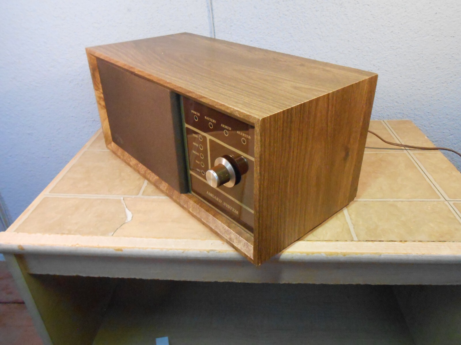 Amway Amgard Perimeter Alarm Control Unit Only Model E-8496 – Vintage