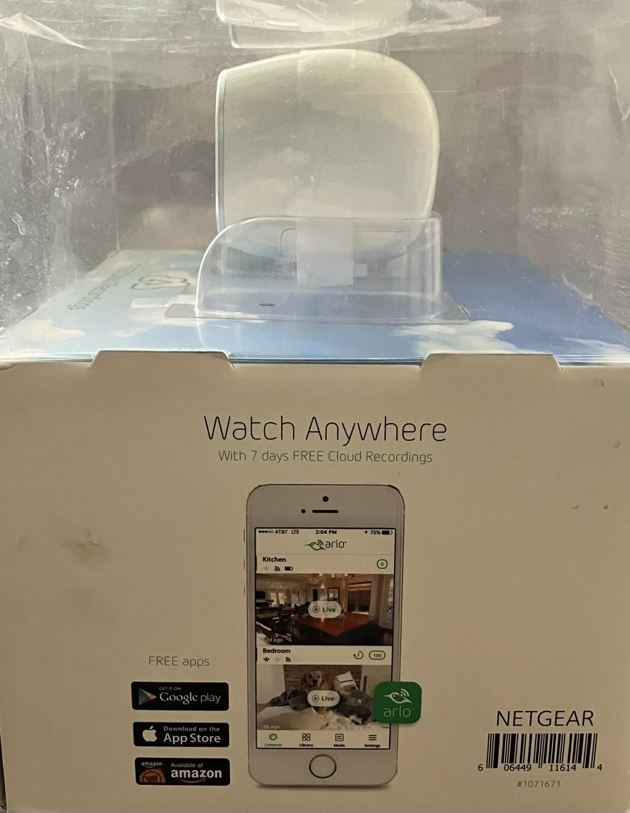 Netgear Arlo 2 HD Camera Security System Base Mount Batteries Open Box New