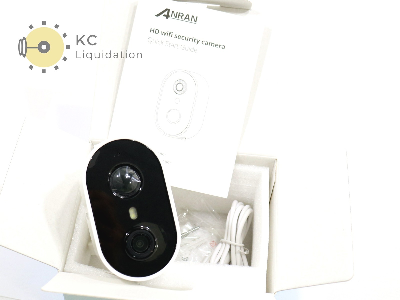 Anran HD Wireless Battery powered Security Camera C2 (White) – NEW
