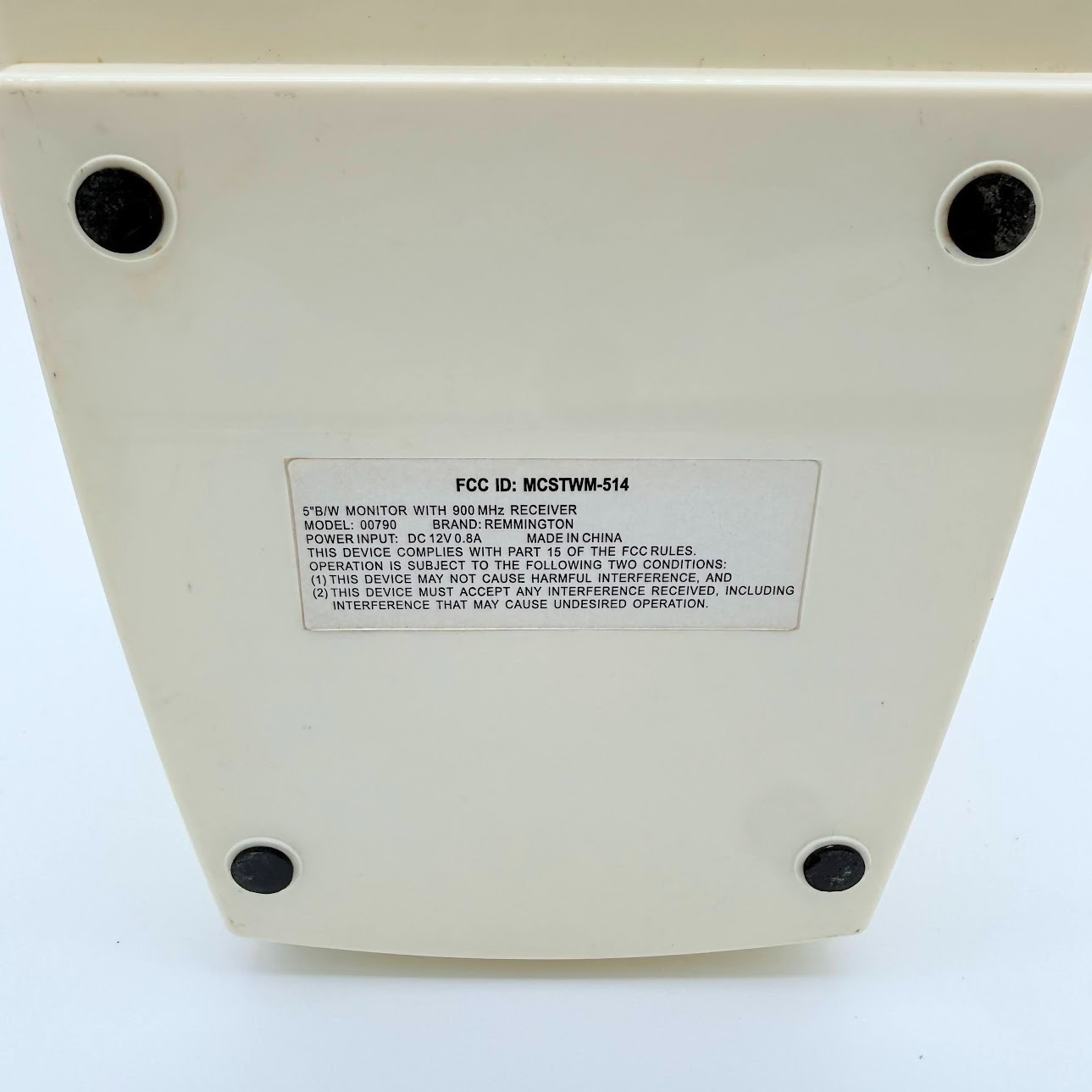 Remington – 900 MHz Wireless Observation System Model 00790 Very RARE!!!