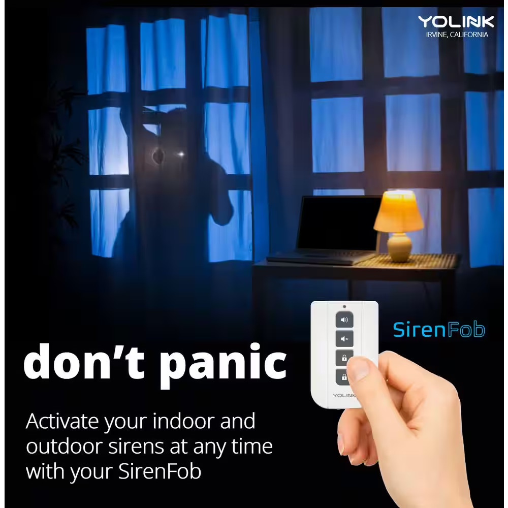 Smart Siren Alarm, Loud 110 Db, Wireless Alarm for Home Security/Intrusion/Burgl