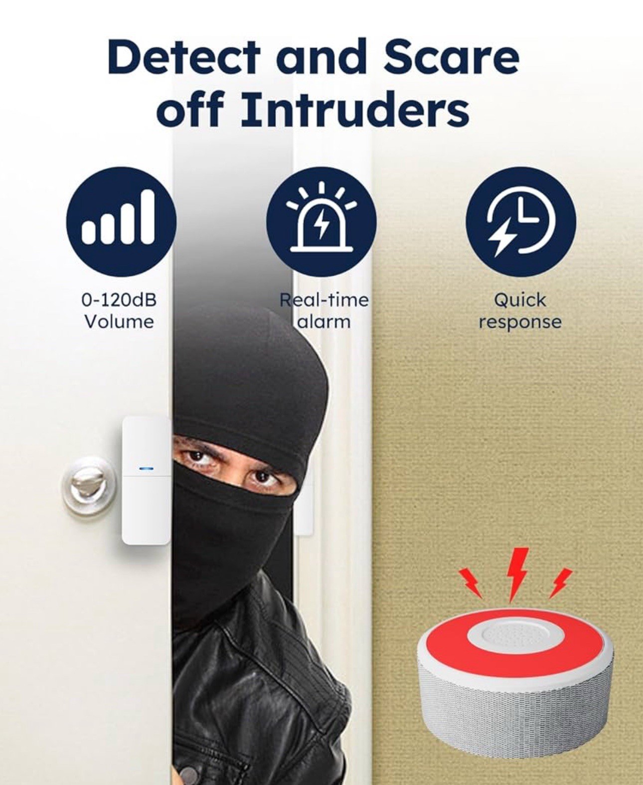 Comprehensive WiFi Security System – 8 Sensors, Smartphone Alerts & Expansion