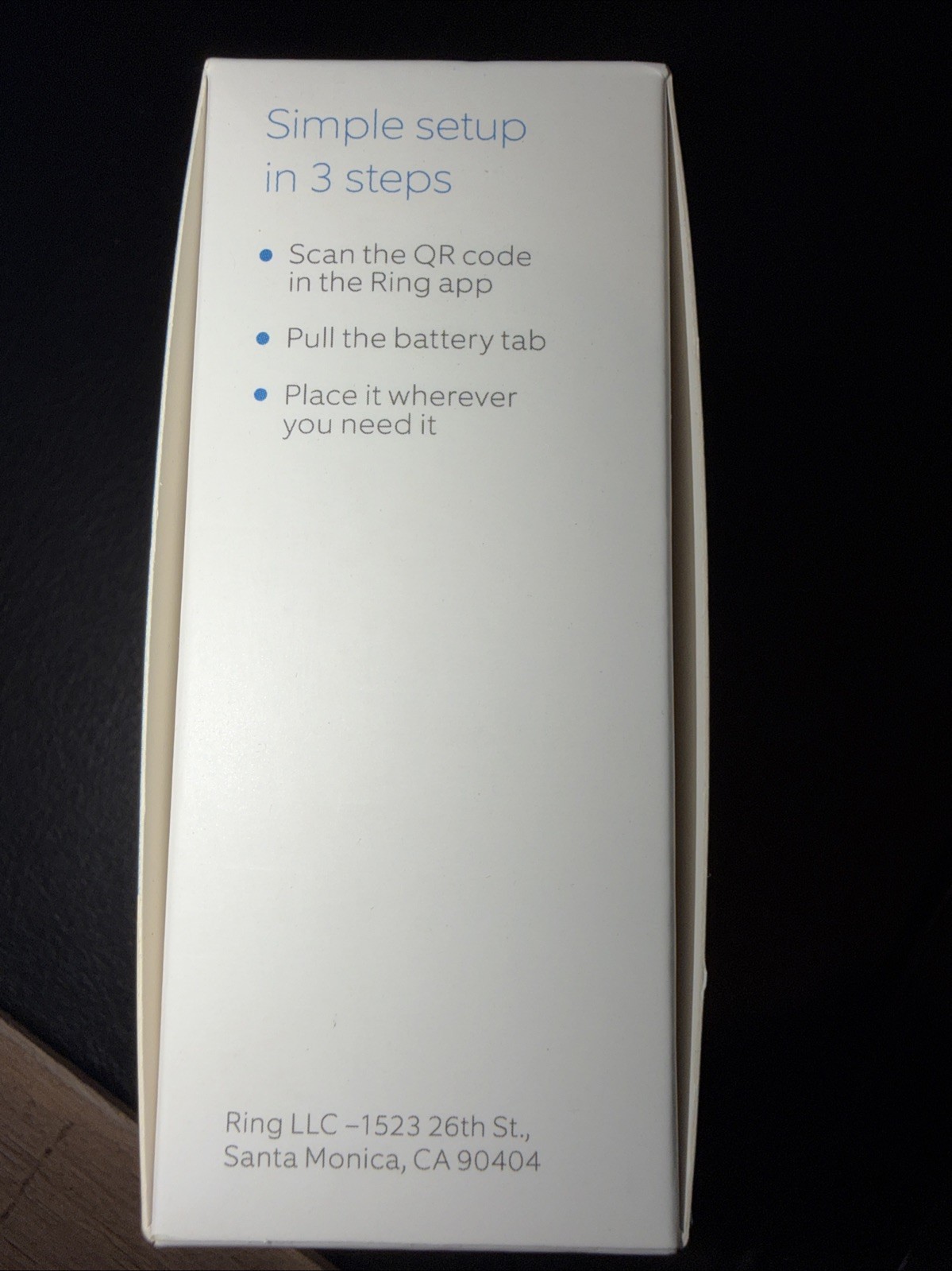 Ring Panic Button