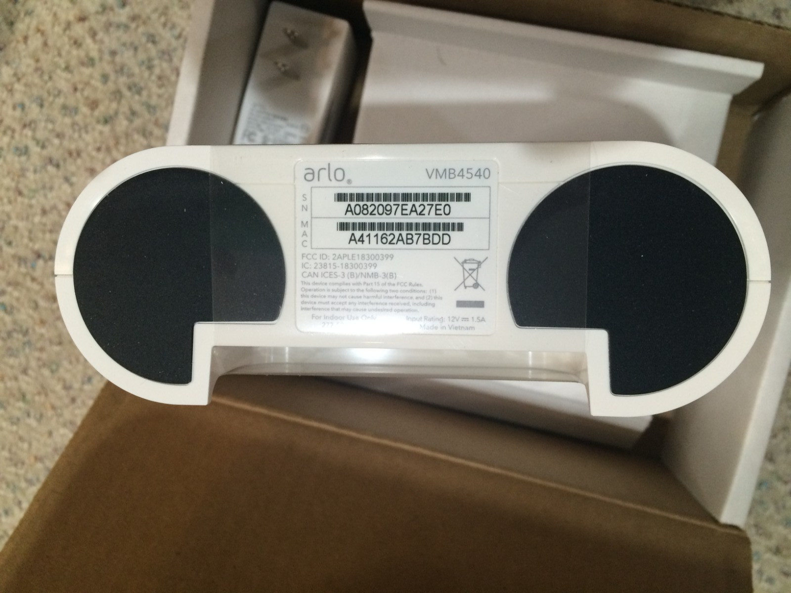 NEW OEM Arlo Ultra/Ultra 2/ Pro 2/Pro 3/Pro 4 VMB4540 Smart Hub Base Station