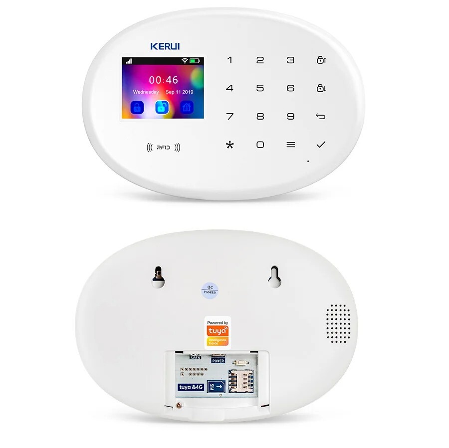 Alarm Security System For Smart Home Burglar WiFi GSM App Motion Sensor Kit