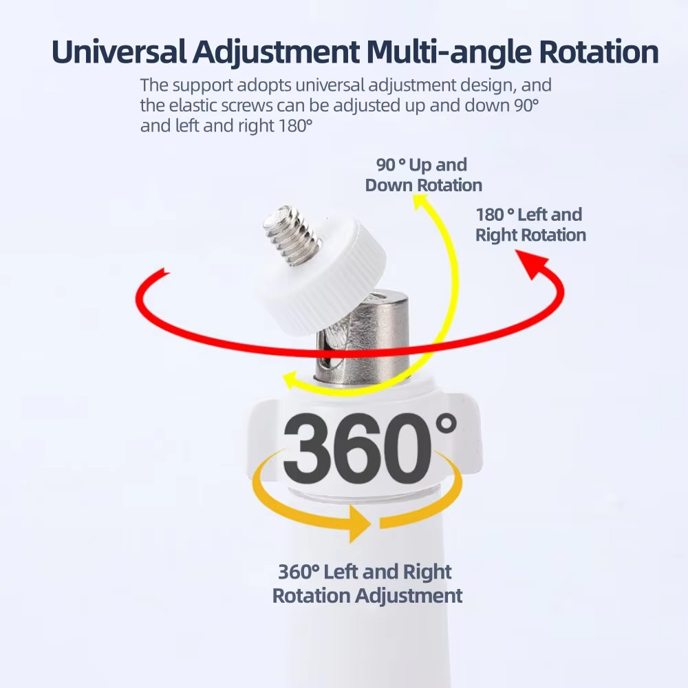 Adjustable Metal Wall Mount Compatible with Arlo, Arlo Pro White 1pcs