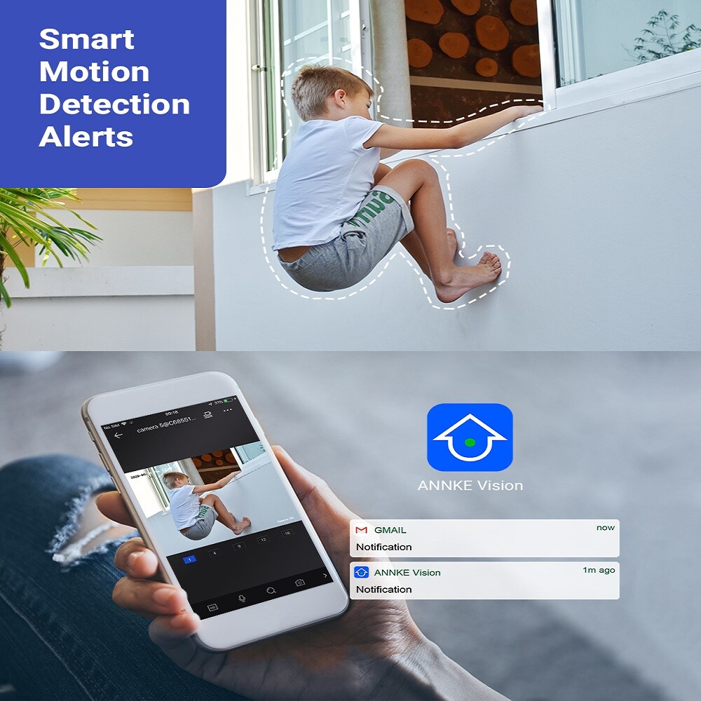 ANNKE 8MP CCTV Security IP Dome Camera