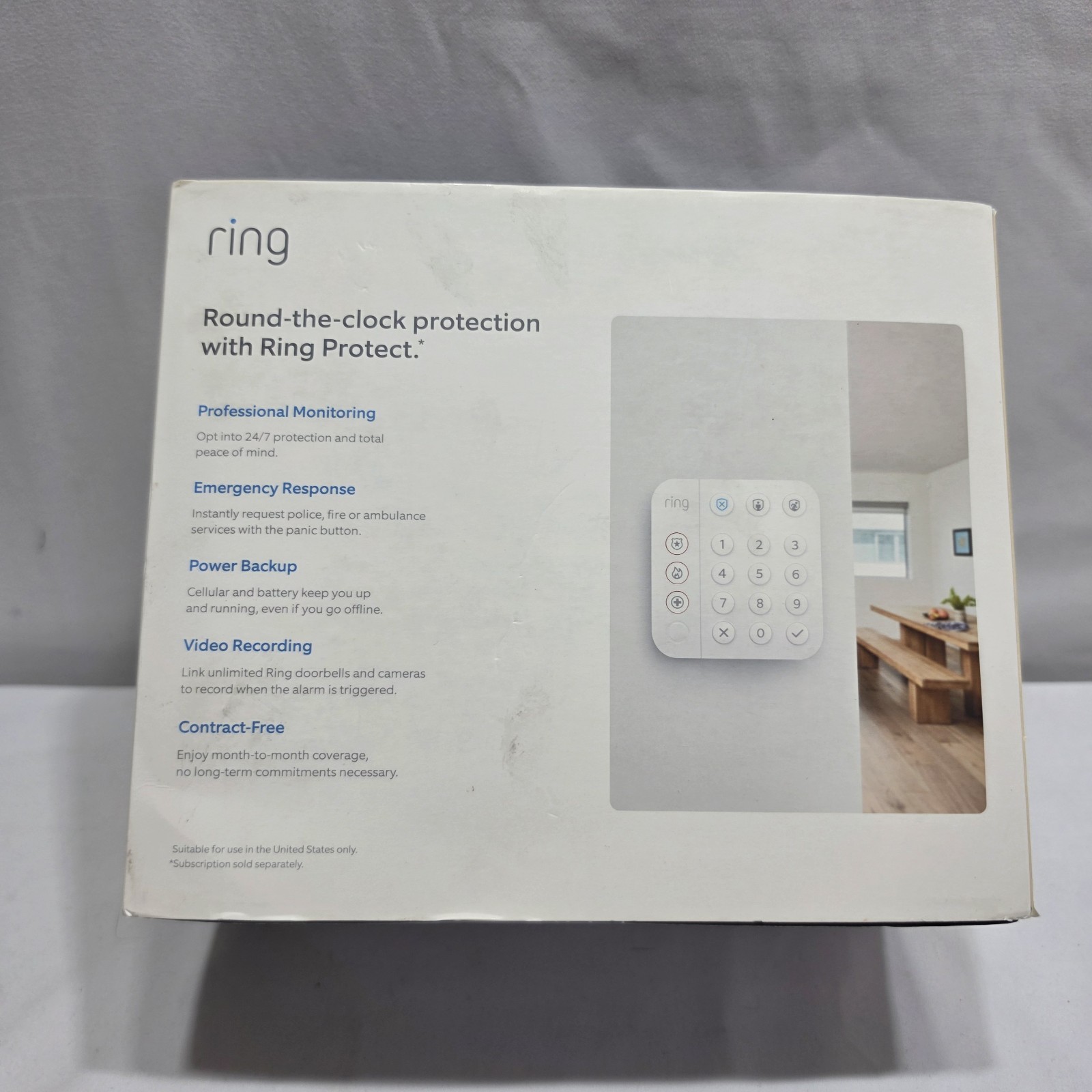 Ring Alarm 5-Piece Kit, Wireless Smart Home Security System, Alexa Brand New