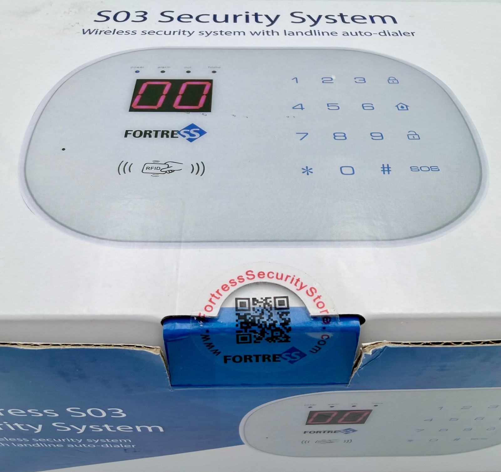 Fortress S03 Security System w/ Landline Dialer New Sealed – 30 DAY WARRANTY
