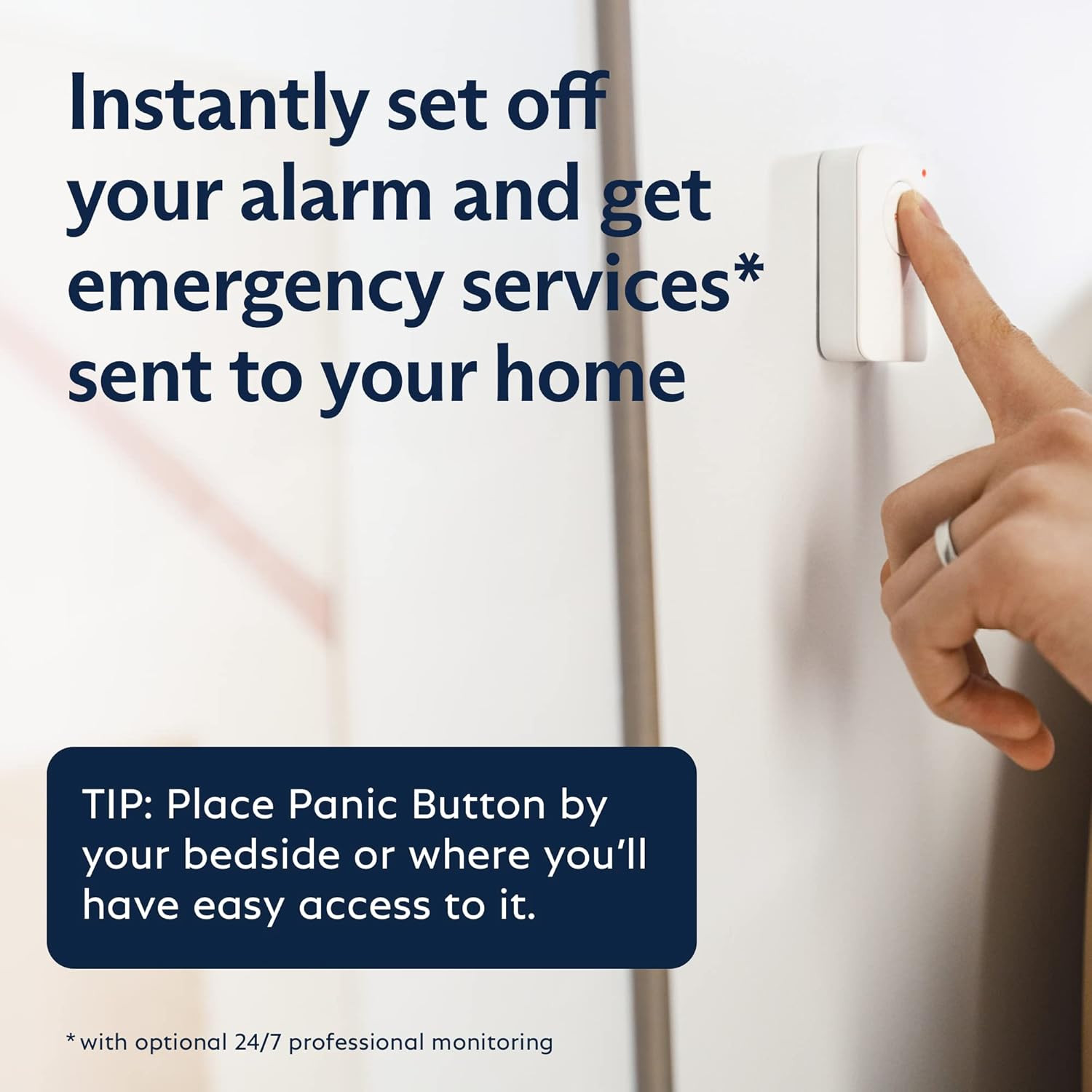 Simplisafe 12 Piece Wireless Home Security System W/Hd Camera – Optional 24/7 Pr