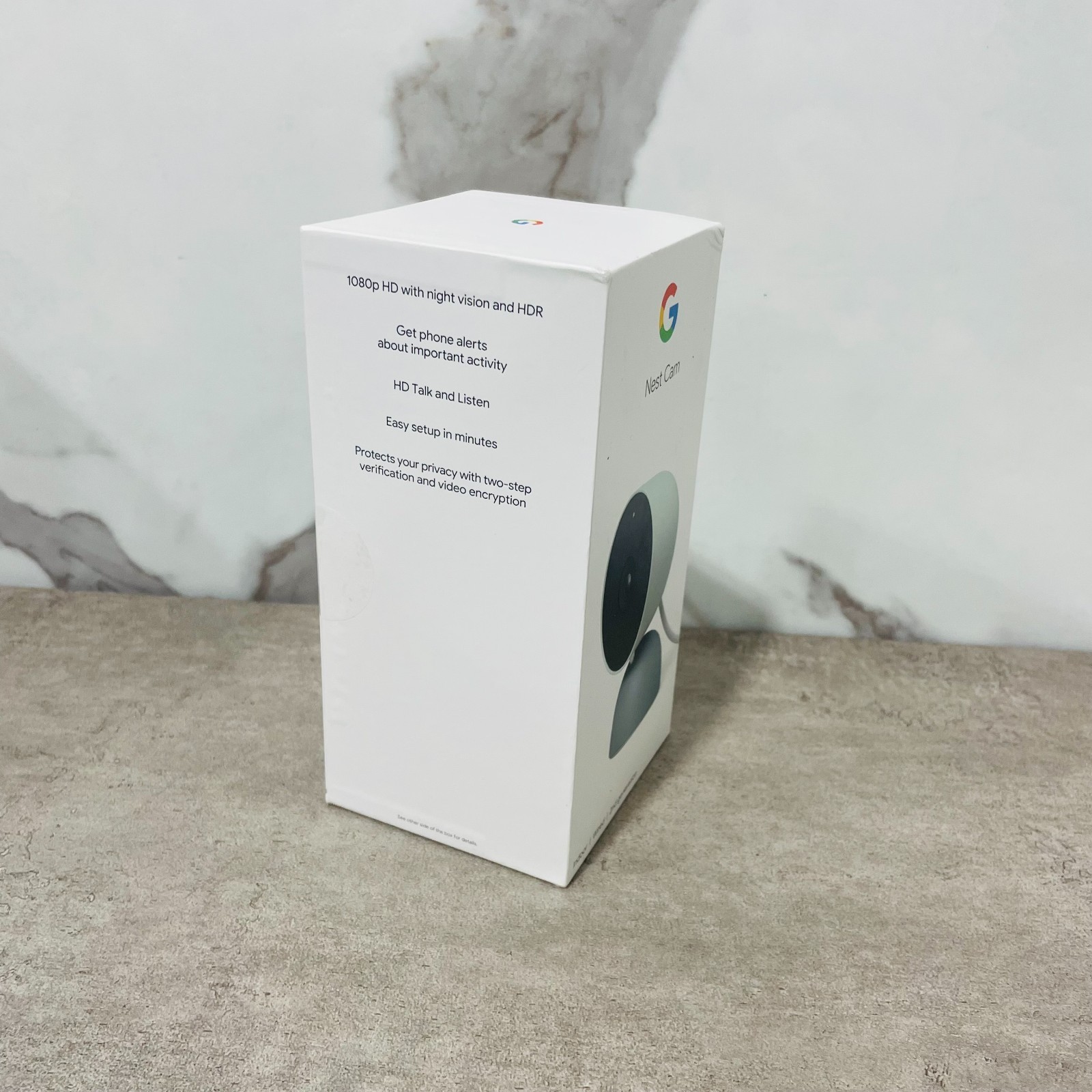 Google Nest Security Cam (Wired) – 2nd Generation – 1080p, Motion Only
