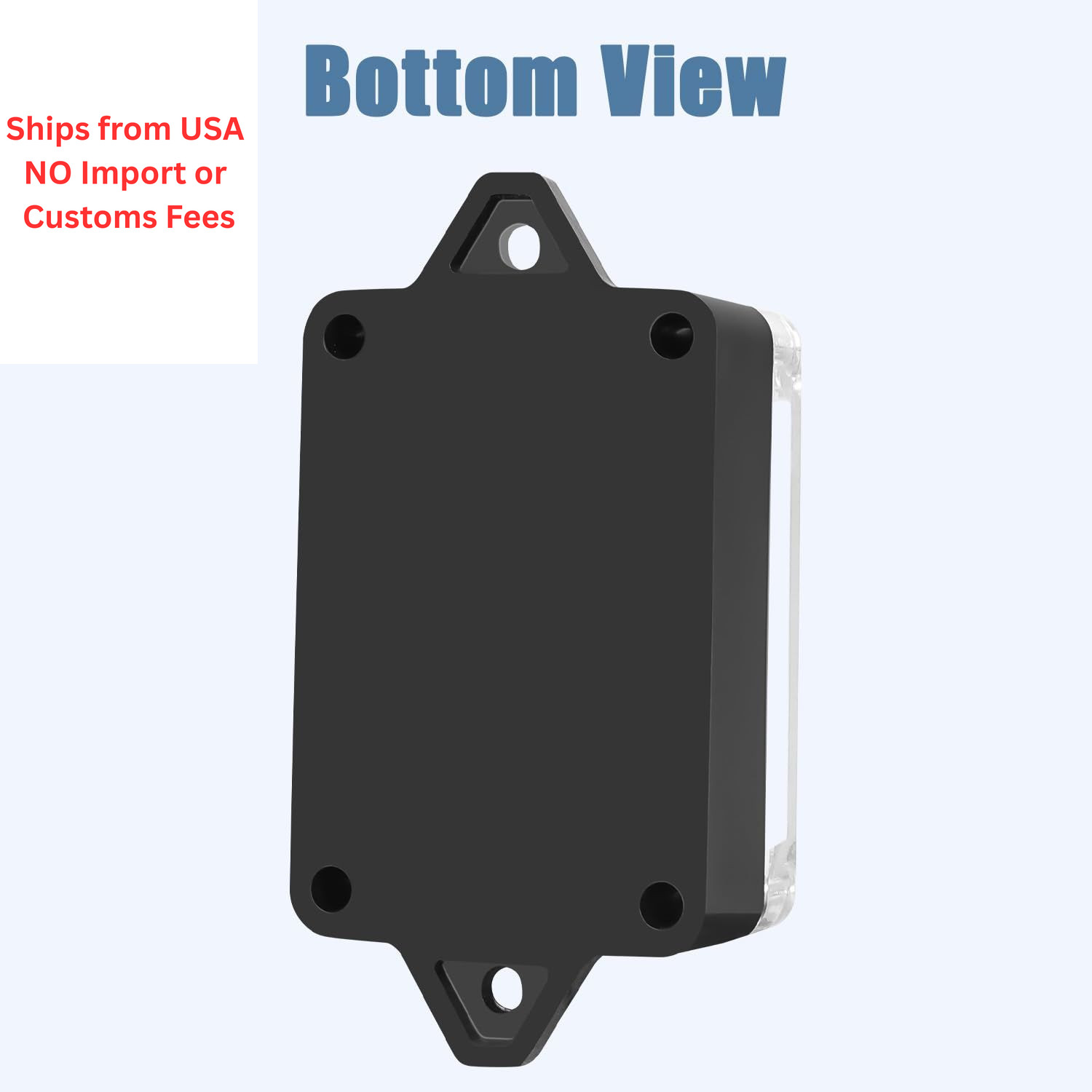LMioEtool Junction Box with Clear Cover IP65 3.2″x 2.2″x 1.3″, 2 packs