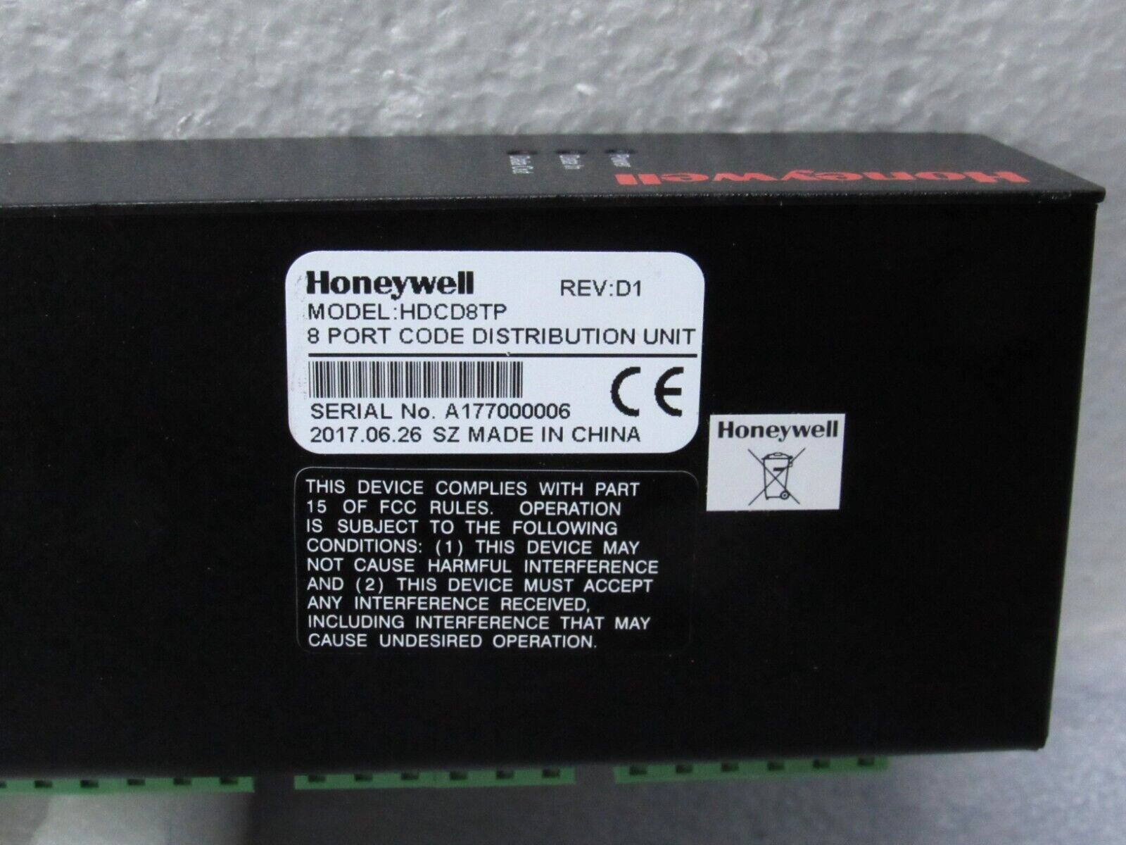 Honeywell HDCD8TP 8 Port Bi-Directional Code Distributor [CTCNC]
