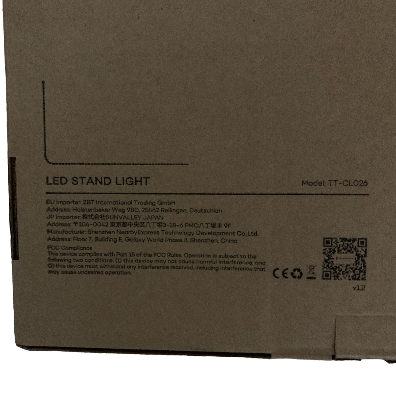 NEW IN BOX TAOTRONICS 12″ SELFIE LED RING LIGHT -62″ TRIPOD STAND & PHONE HOLDER