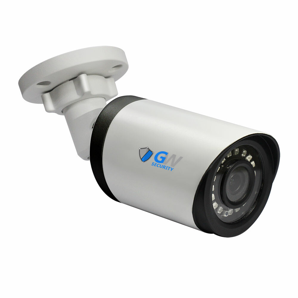16 Channel NVR 12 5MP H.265+ PoE IP Microphone AI Bullet Security Camera System