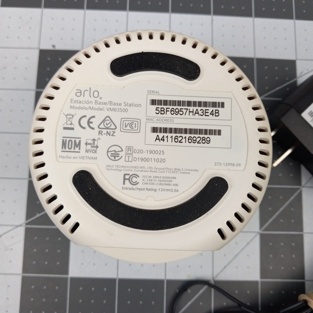 Arlo VMB3500 Base Station HUB for Arlo, Pro, and Pro 2 Wireless Camera System