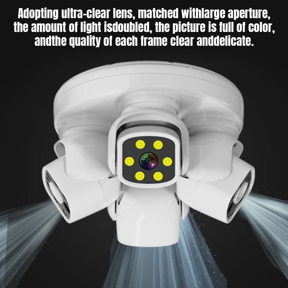 8MP WIFI Security Cameras 1080P Night Vision Video Supermarket Warehouse Factory