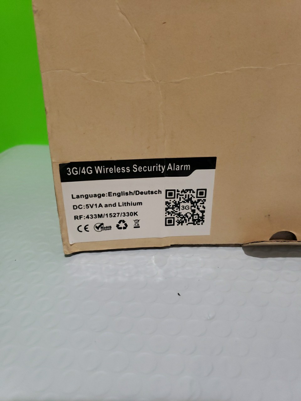4G Home WiFi Intelligent Alarm System, Home Wireless Security Device,Working wit