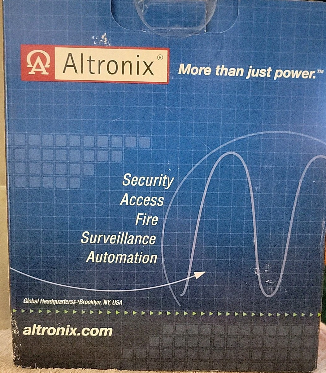Altronix SMP3ET Power Supply/Charger Kit – New & Sealed