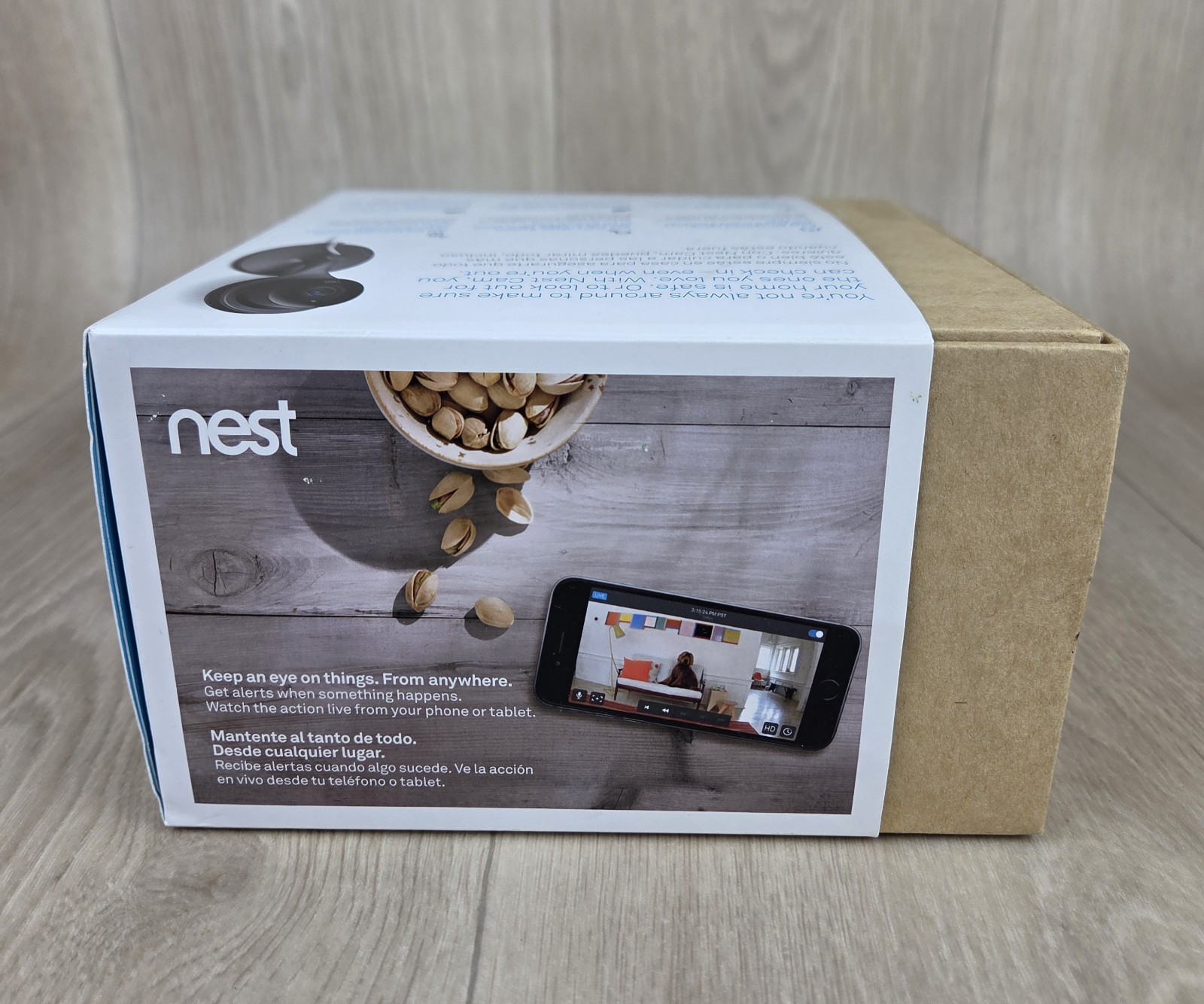 Google Nest Cam Indoor Black 1st Generation Magnet Mount w/Box A0005-NC1102ES