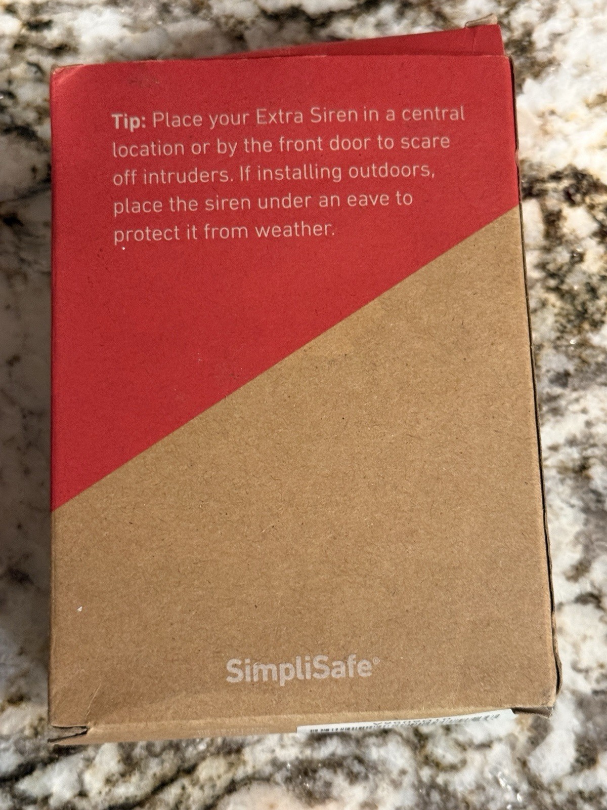 SimpliSafe Extra Siren Wireless Security System – White