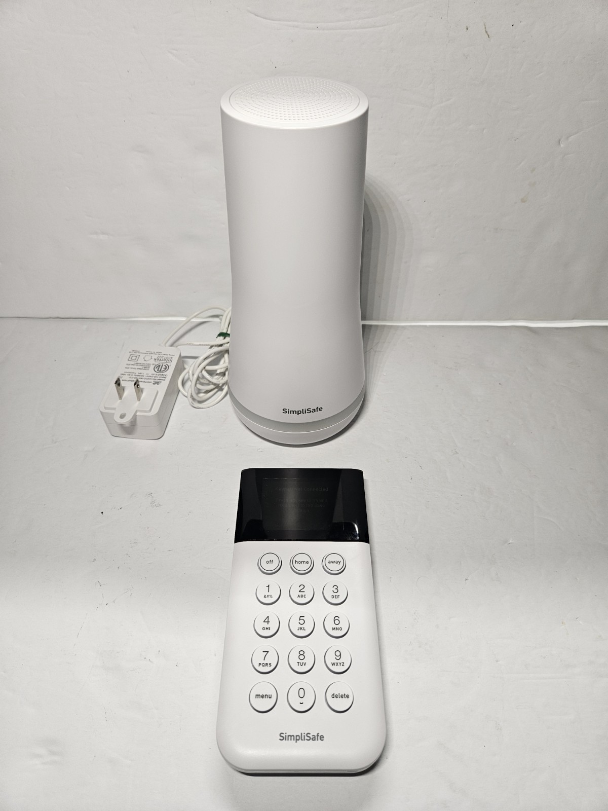 SimpliSafe Home Security System Base Station SSBS3 With Keypad SSKP3