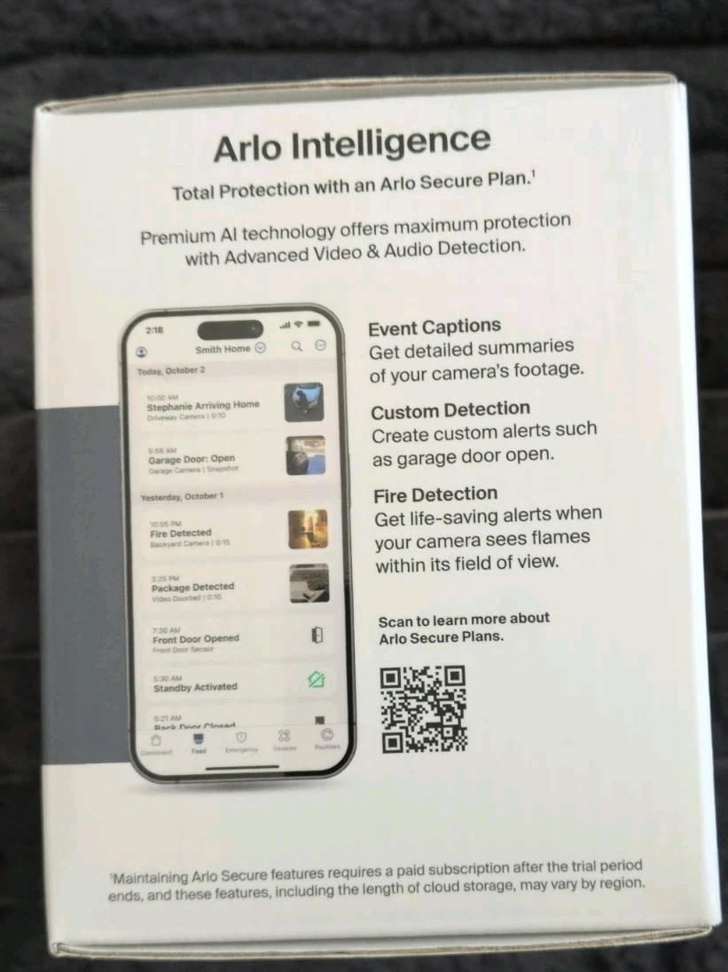 ARLO ULTRA 3 UHD 4K Wire-Free Addon Security Camera VMC5050-100NAS Mag Mount NEW