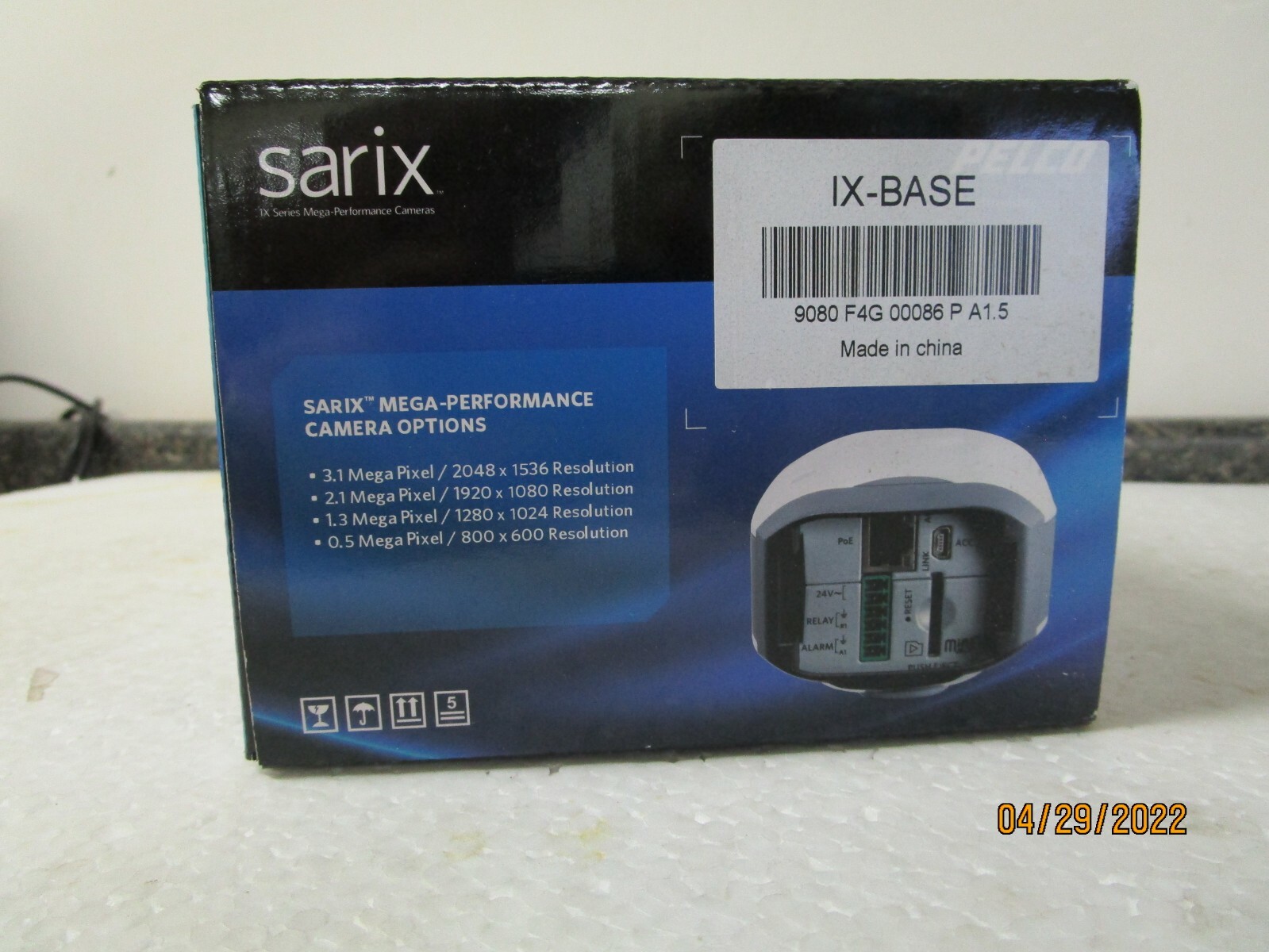 Pelco by Schneider Sarix IX Day/Night Network Camera IX-BASE