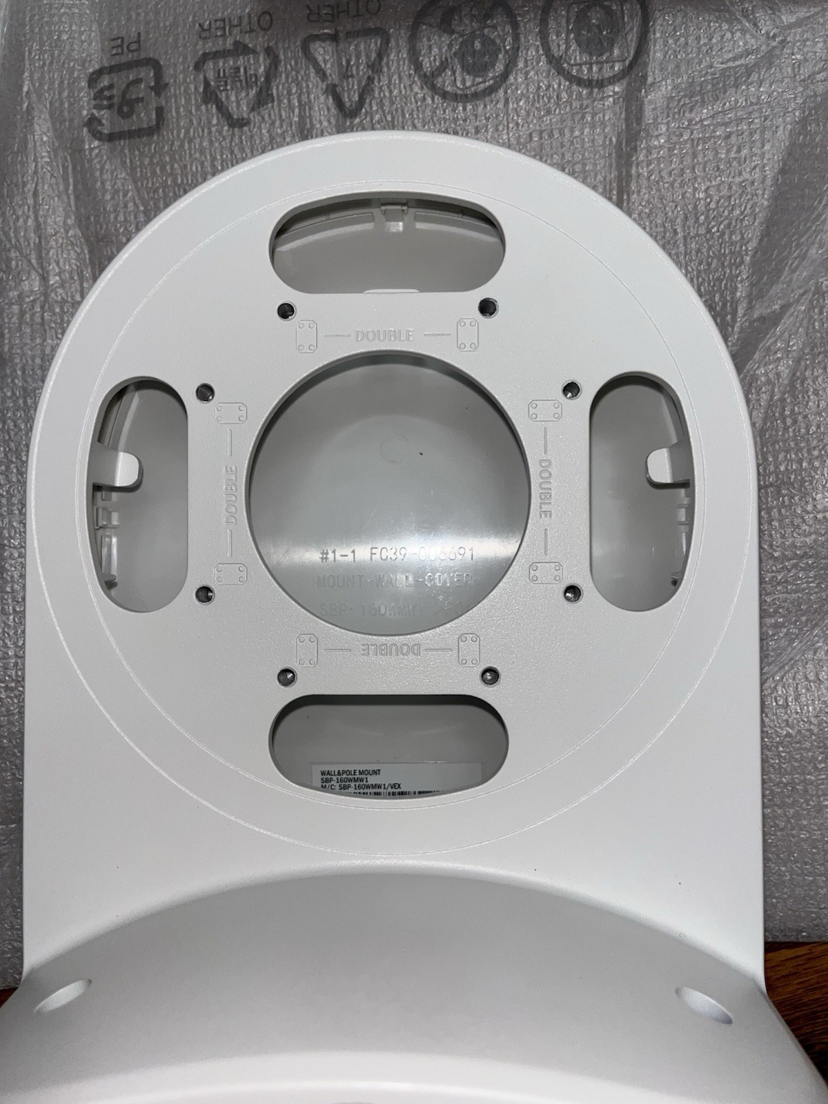 Hanwha Techwin SBP-160WMW1 Wall Mount Security Camera accessory