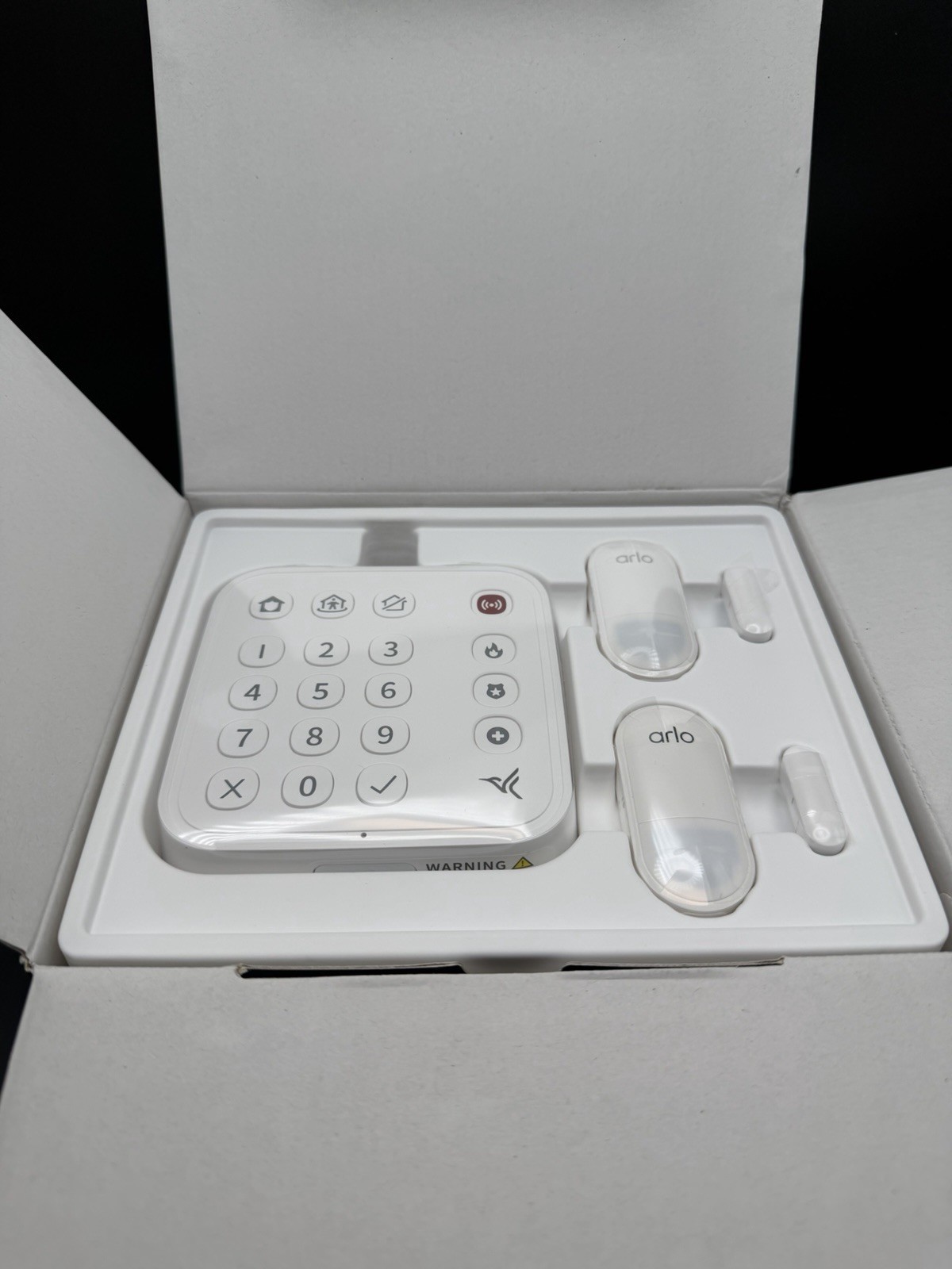 Arlo Home Security System with Wired Keypad Sensor Hub 8 in 1 Sensor – SS1201