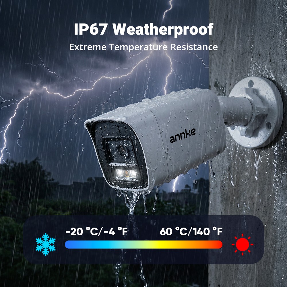 ANNKE 12MP 8CH 16CH NVR 5MP Audio POE Security Camera System AI Detection H.265+