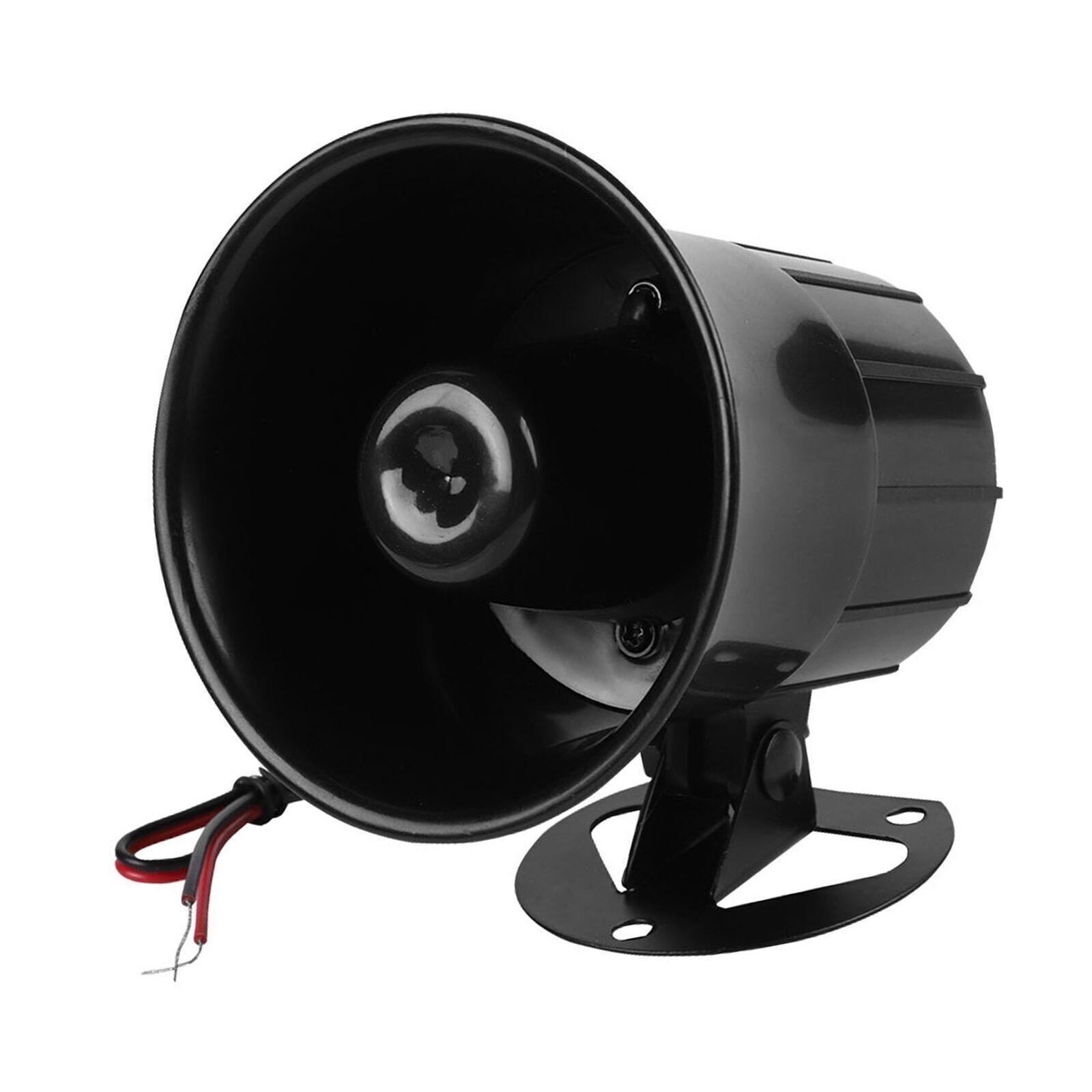 110dB DC 12V Wire Loud Horn Alarm Siren Speaker Burglar Alarm System for Outdoor