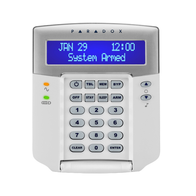 Paradox Spectra K32LCD+ 32-Character Hardwired LCD Keypad Module
