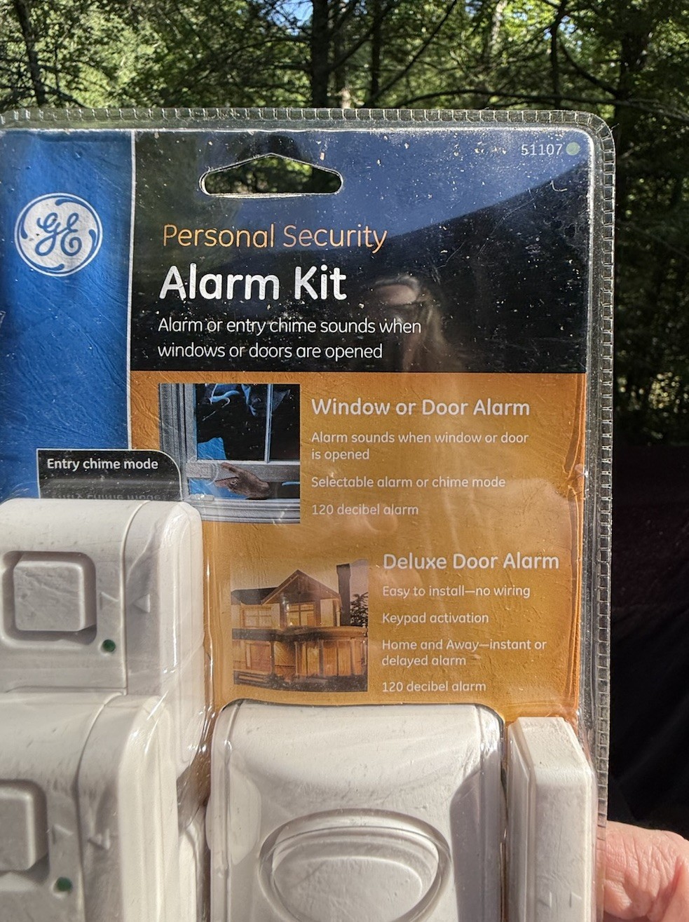 GE Personal Security Alarm Kit #51107 – Window or Door Alarm Brand New!
