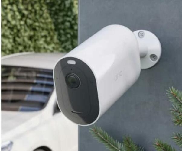 Arlo Pro 4 XL Spotlight 3 Camera Security Bundle – 2K, Motion Only, VMS4352P
