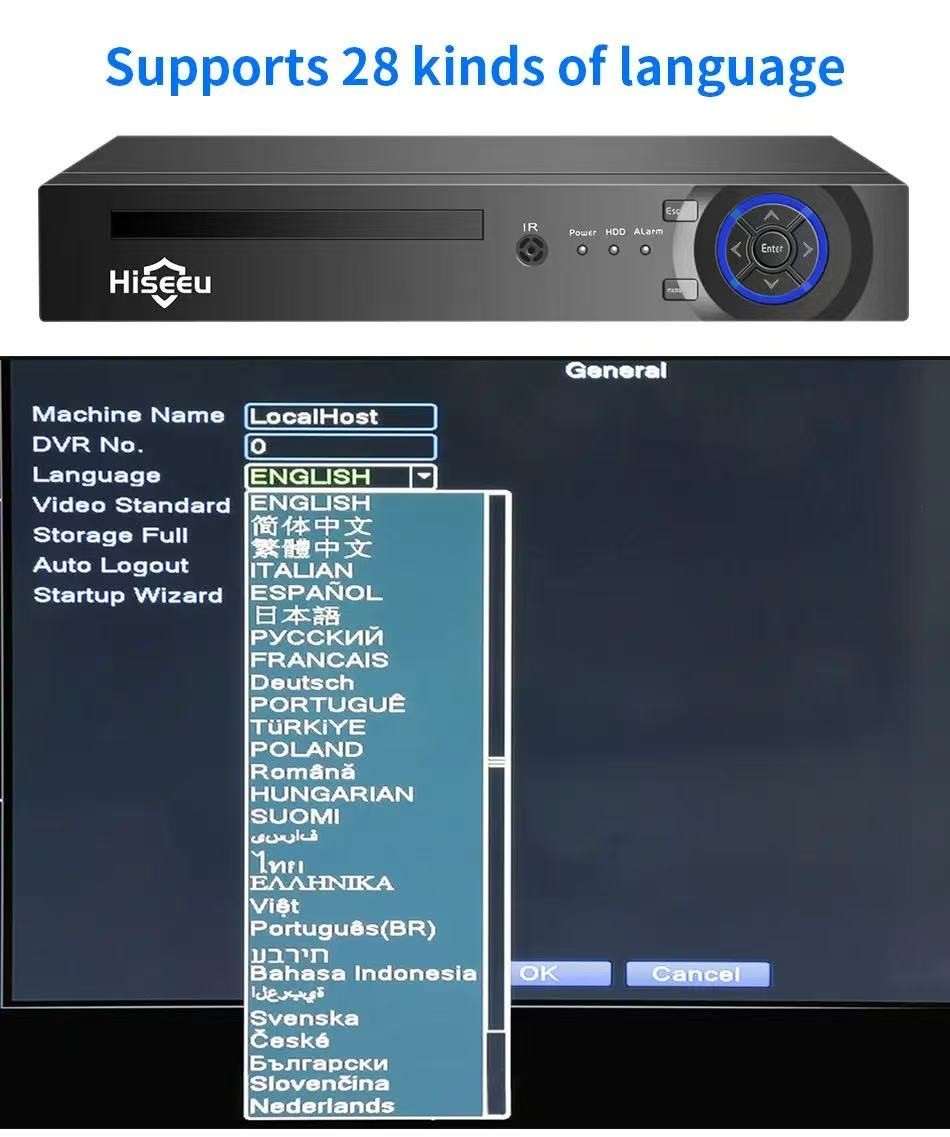 5MP IP Camera System Kit NVR PoE Outdoor Security CCTV Face Detect H.265+8 Cams