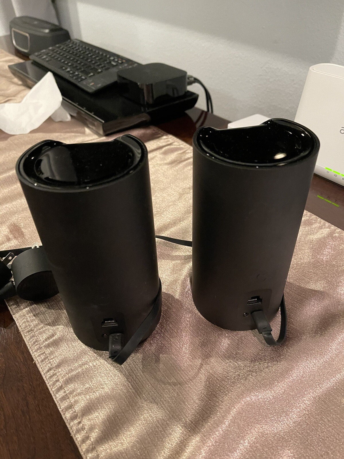 2 Pcs Canary Smart Home Security Device CAN100USBK Black (CL463)