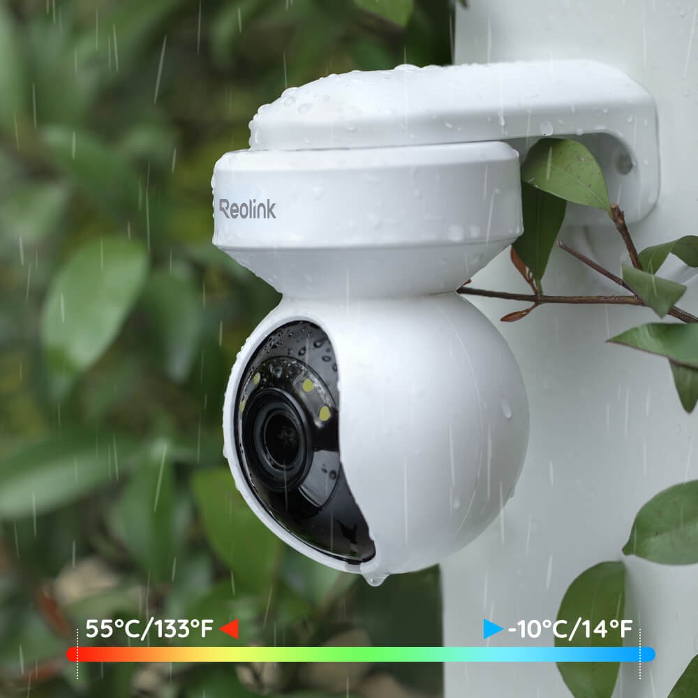 Reolink E1 Outdoor Pro 4K WiFi 6 PTZ 3X Zoom Security Camera System with Hub