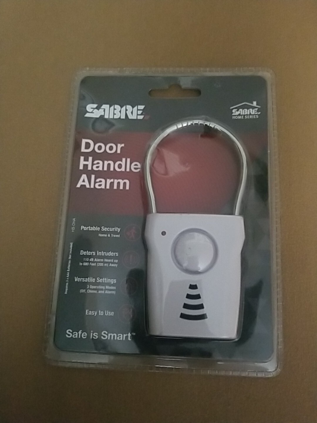 Sabre Door Handle Security Alarm With 2 Detection / 3 Operating Modes – HS-DHA