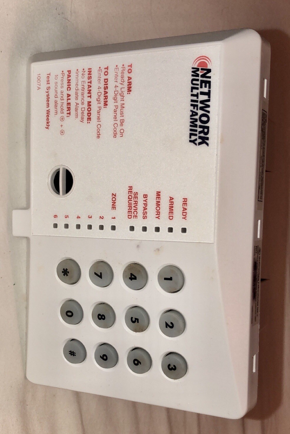 Network Multifamily Alarm 1007A