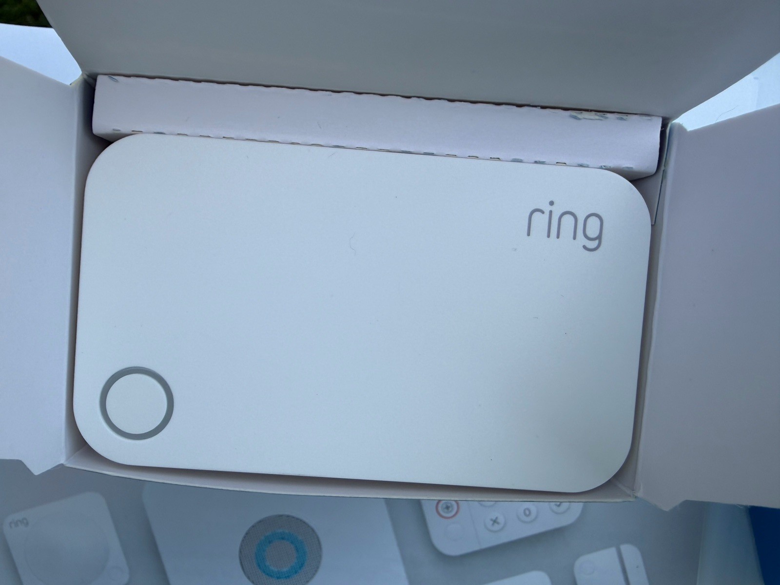 RING Alarm System Security Kit w/Instructions no box Tested Works White