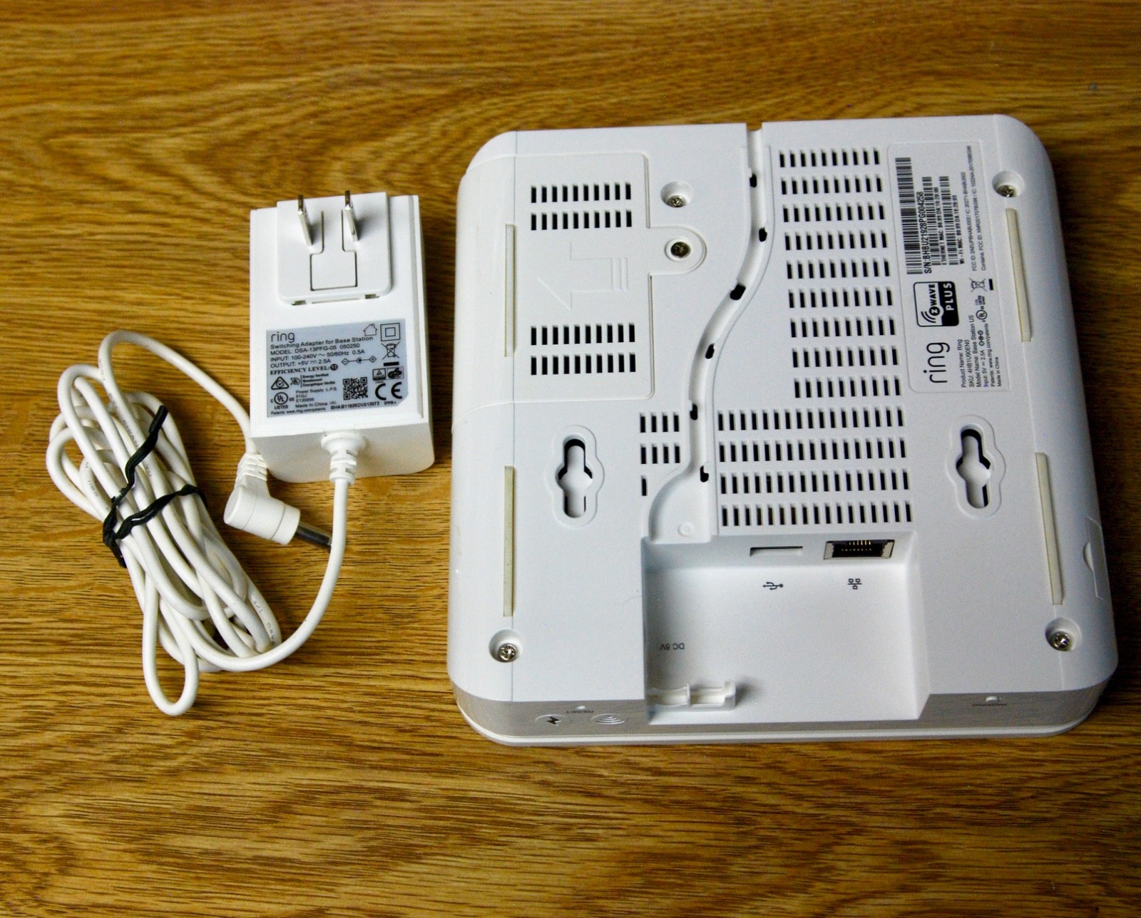 Ring Home Security System, Alarm Base Station, Camera, Keypad, 1st Gen