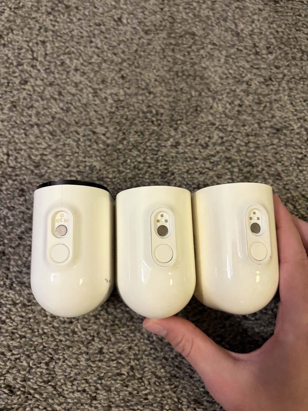 Arlo Pro 4 Camera Wireless Security VMC4041P w 2 Battery PARTS Untested Lot Of 3