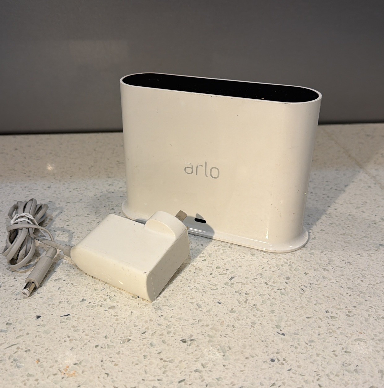 Arlo VMB4500 Base Station Smart Home Security Hub, With AC Adapter
