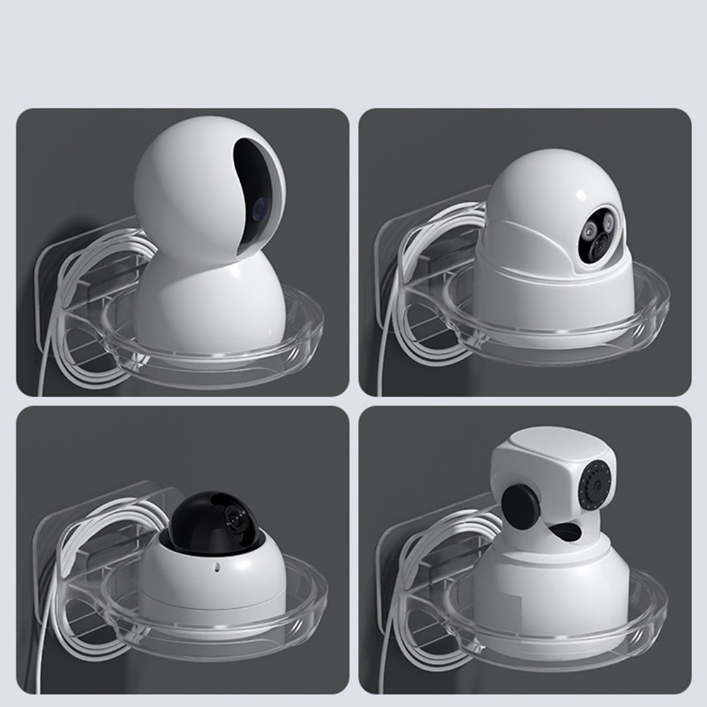 Wall Mounted Bracket for Security Cameras and Small Electronics Space Saver