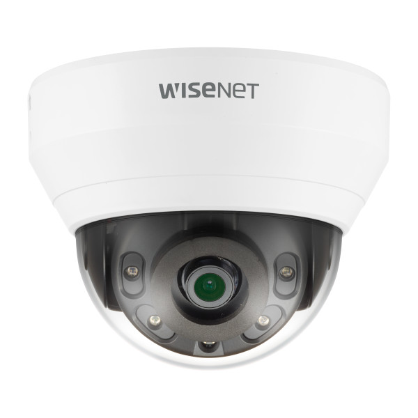 Hanwha Techwin QND-6012R1 PoE IR Indoor Dome IP Security Camera 2.8mm fixedLens